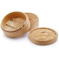 CHIO Cuoci Vapore- Bambù- Beige- 18 cm- 3 Pezzi